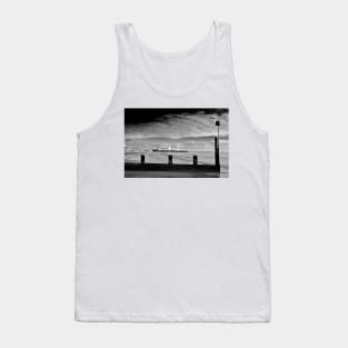 Bournemouth Pier And Beach Dorset England Tank Top